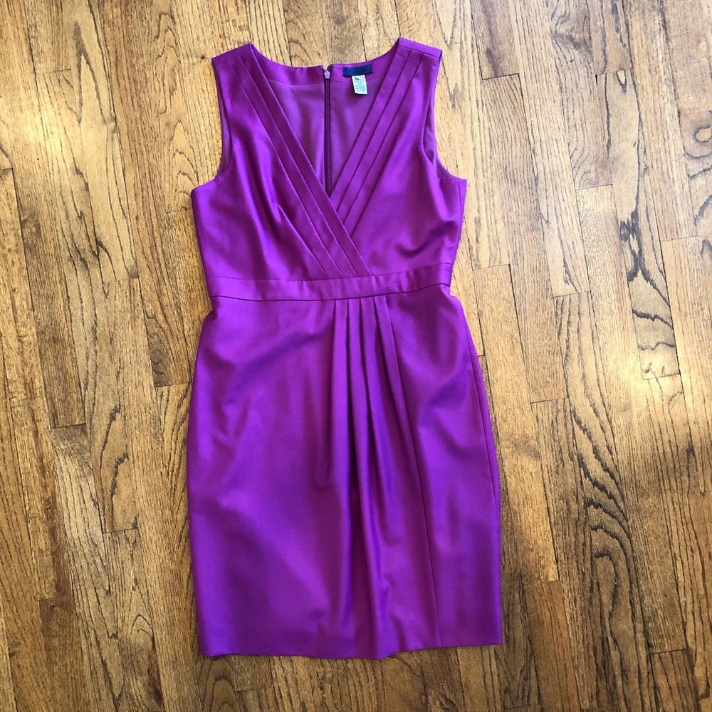J Crew %100 wool dress Size 8